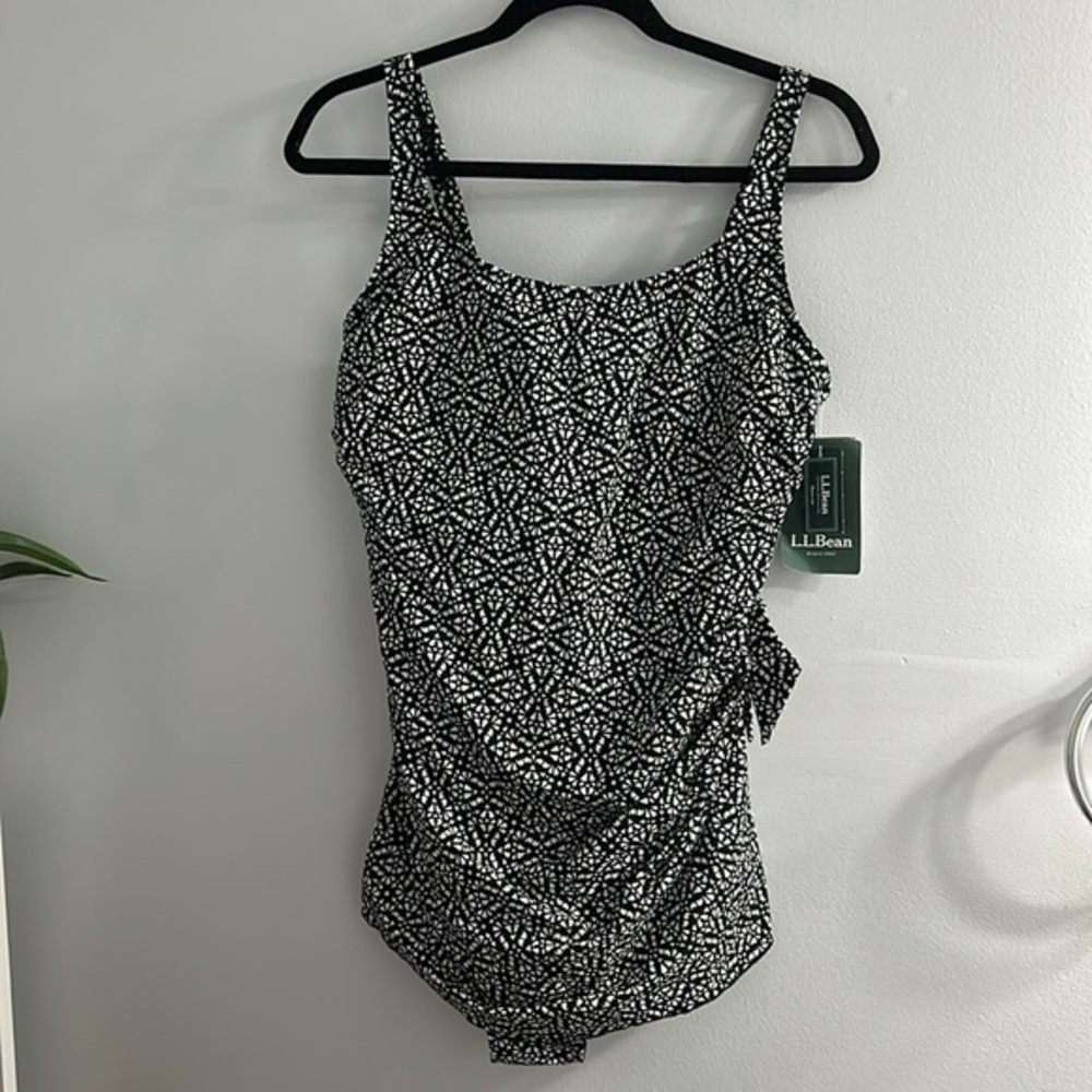 NWT l.l. Bean tankini bathing suit one piece